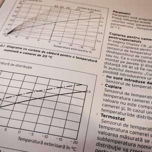 heating curve in condensed boiler