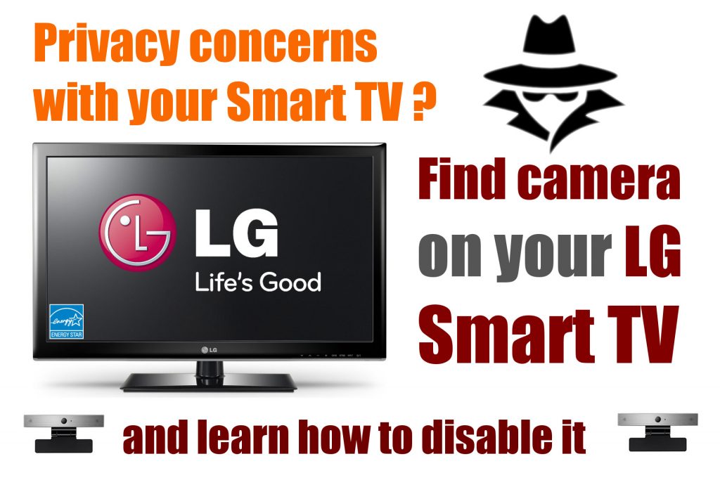 How to find camera in LG or Samsung smart TV