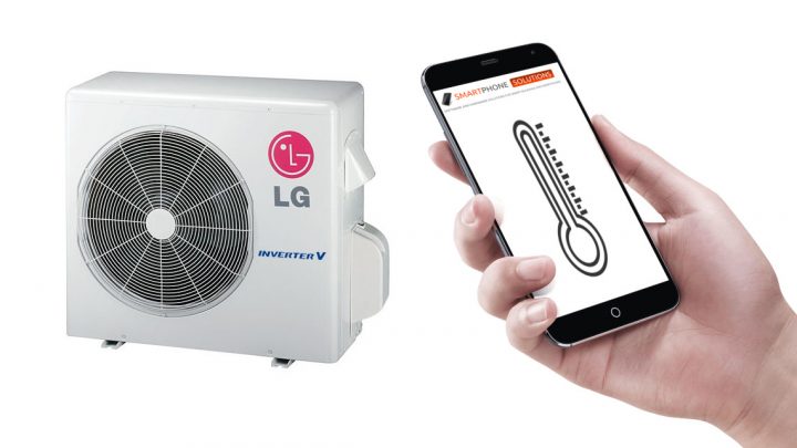 LG Air Conditioner Smartphone Remote control