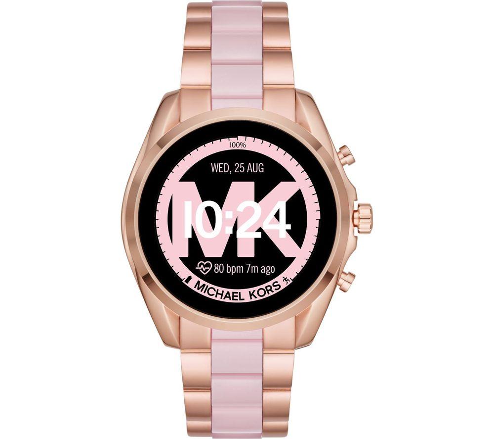 Michael Kors Gen 6 Bradshaw Rose GoldTone Stainless Steel Smartwatch   MKT5133V  Watch Station