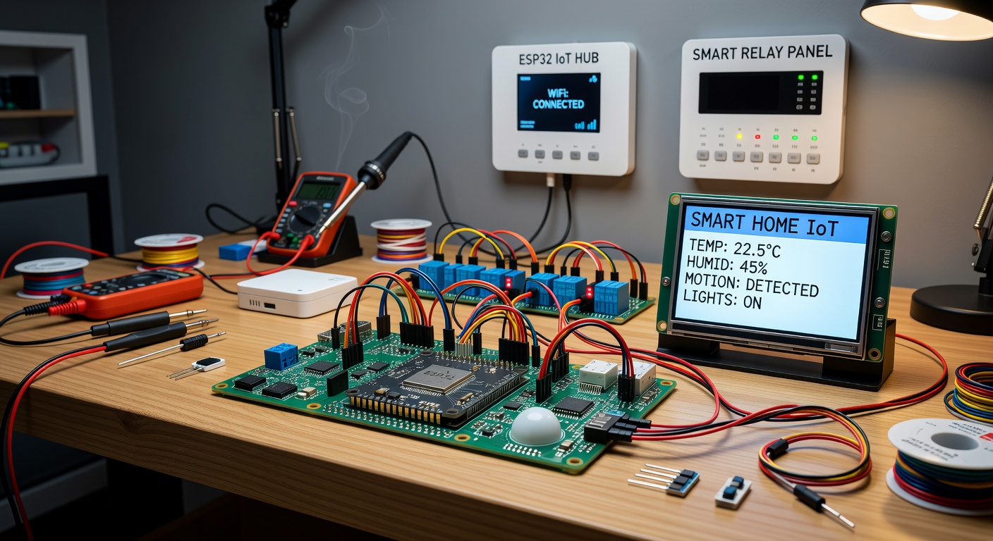 ESP32 smart home project examples