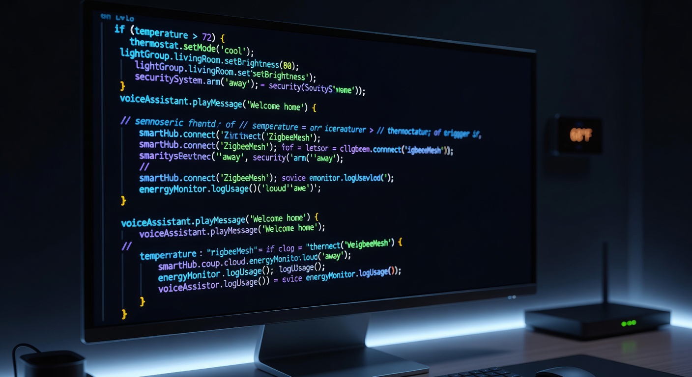 Home Assistant automation editor