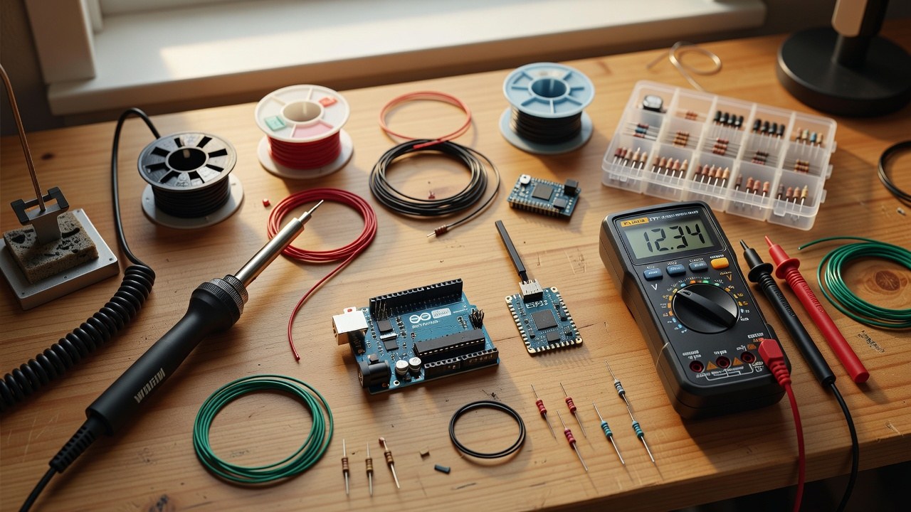 Electronics workbench for STEM learning
